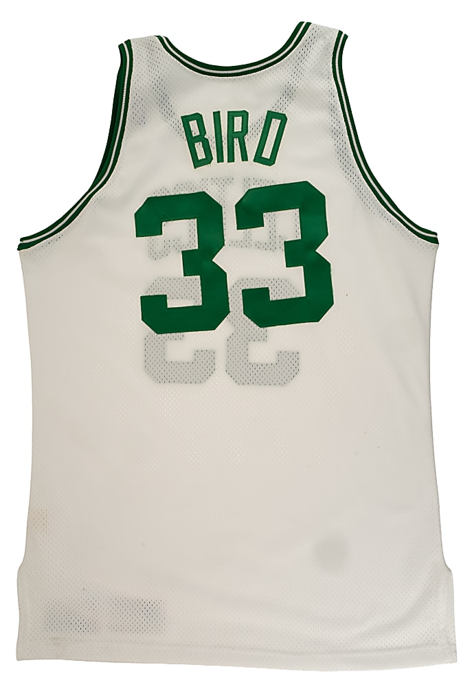 Larry Bird Signed Boston Celtics Jersey - Upper Deck and JSA