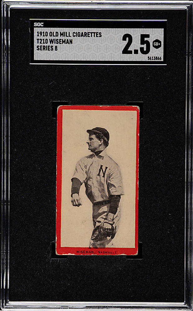 1910 T210 Old Mill Tobacco "Series 8" Doc Wiseman SGC GOOD+ 2.5