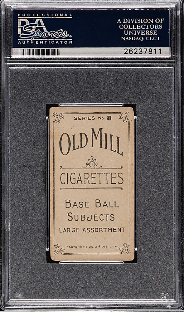 1910 T210 Old Mill Tobacco "Series 8" Hanks PSA GOOD 2
