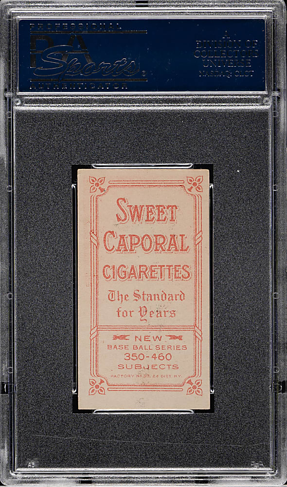 1909-1911 T206 White Border Larry Doyle Portrait PSA EX-MT 6