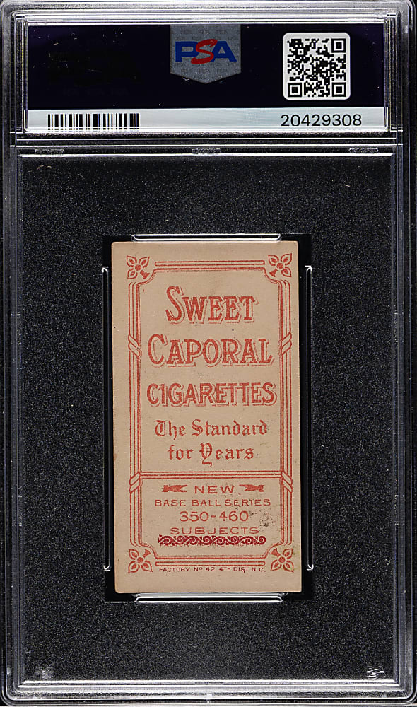 1909-1911 T206 White Border Tom Needham PSA EX+ 5.5