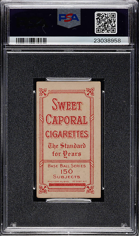 1909-1911 T206 White Border Jim Pastorius PSA EX 5
