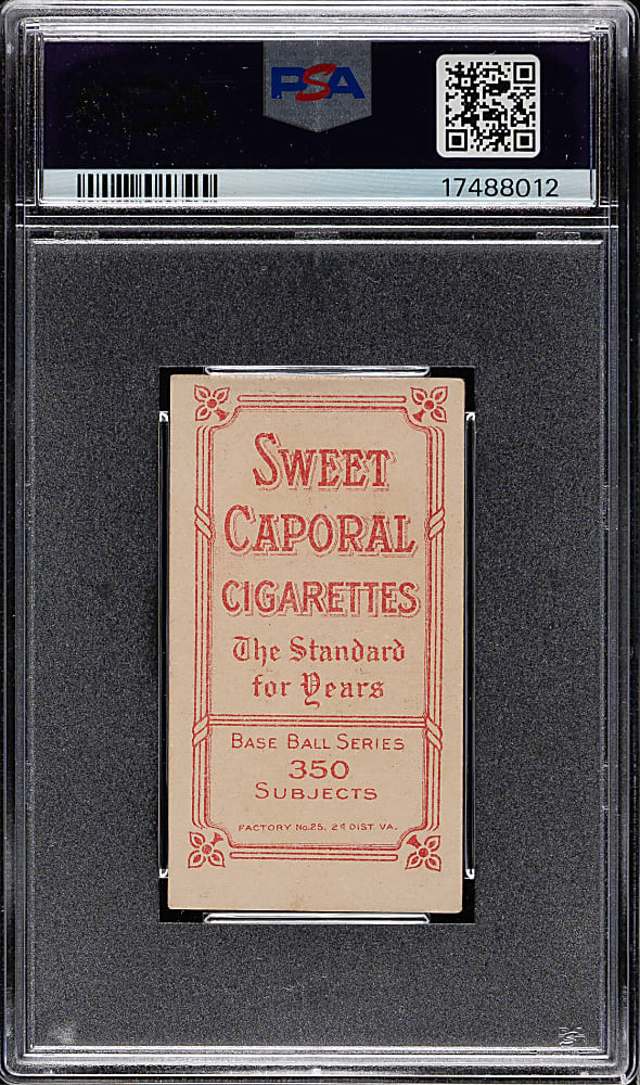 1909-1911 T206 White Border Claude Rossman PSA EX 5