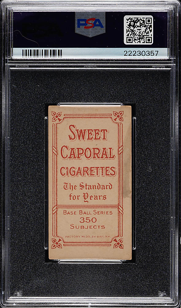 1909-1911 T206 White Border Spike Shannon PSA EX 5