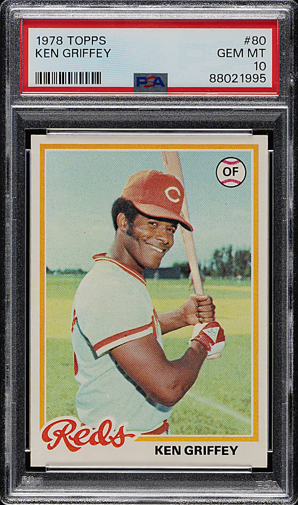 1978 Topps #80 Ken Griffey PSA GEM MINT 10