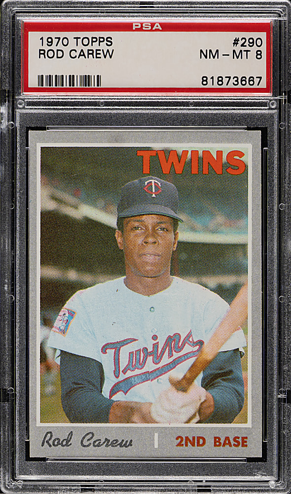 1970 Topps #290 Rod Carew PSA NM-MT 8