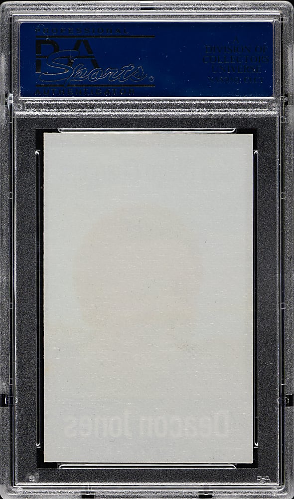 1972 NFLPA Iron-Ons Football Deacon Jones PSA NM-MT 8