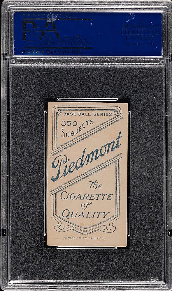 1909-1911 T206 White Border Josh Clark PSA EX-MT 6