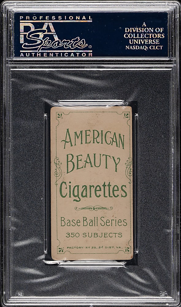 1909-1911 T206 White Border Mike Mitchell PSA GOOD+ 2.5 - American Beauty 350 Back