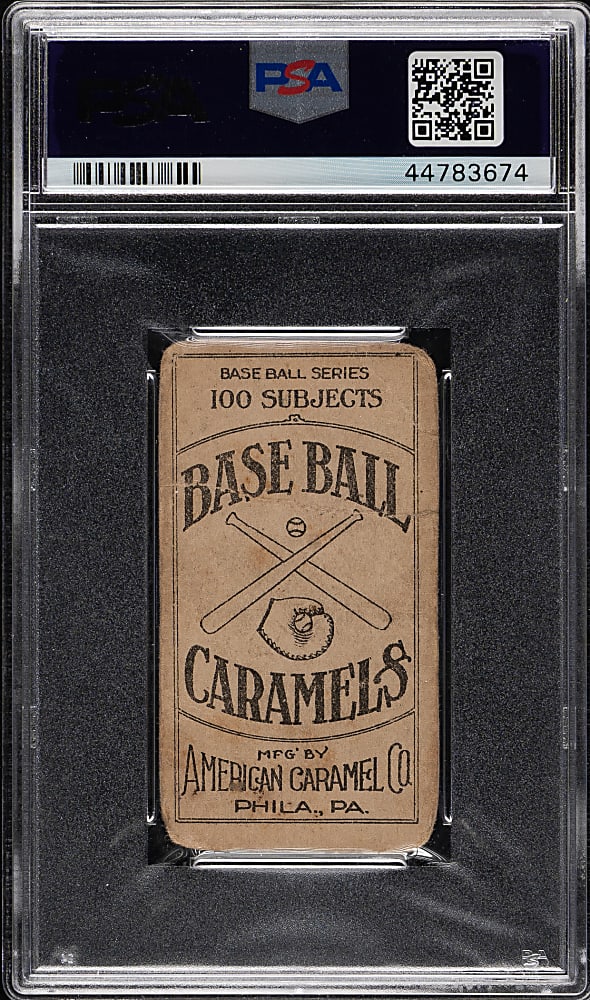 1909-1911 E90-1 American Caramel Kitty Bransfield "P" on Shirt PSA FAIR 1.5