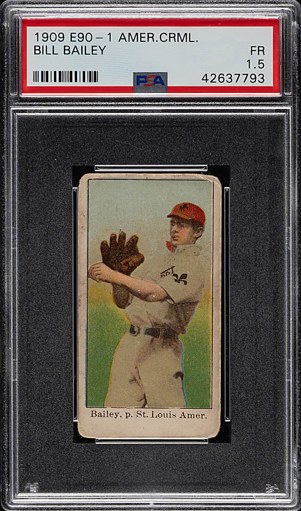 1909-1911 E90-1 American Caramel Bill Bailey PSA FAIR 1.5