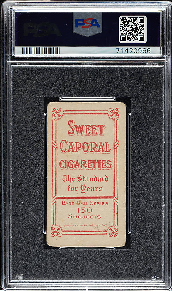 1909-1911 T206 White Border Ty Cobb Bat On Shoulder PSA FAIR 1.5
