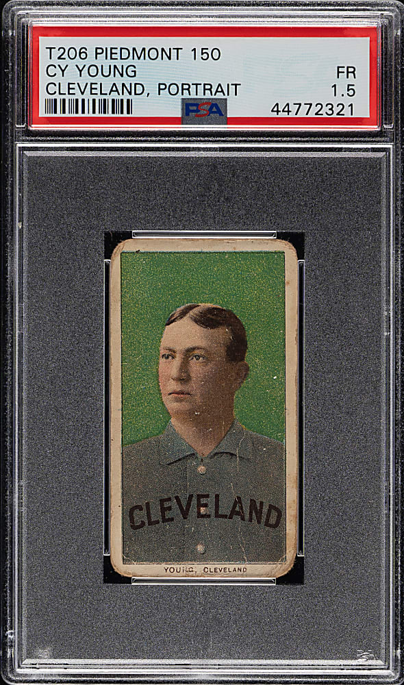 1909-1911 T206 White Border Cy Young Portrait PSA FAIR 1.5