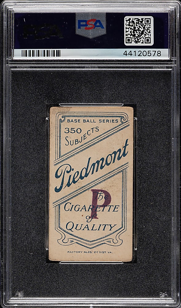 1909-1911 T206 White Border Walter Johnson Portrait PSA GOOD 2 (MK)