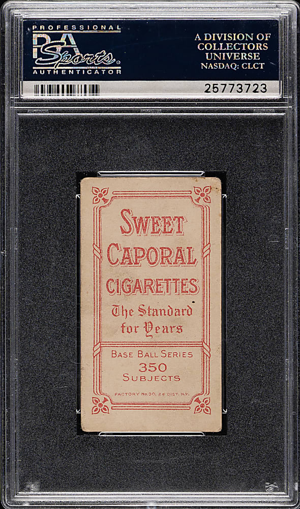 1909-1911 T206 White Border Bill Dahlen Brooklyn PSA VG 3