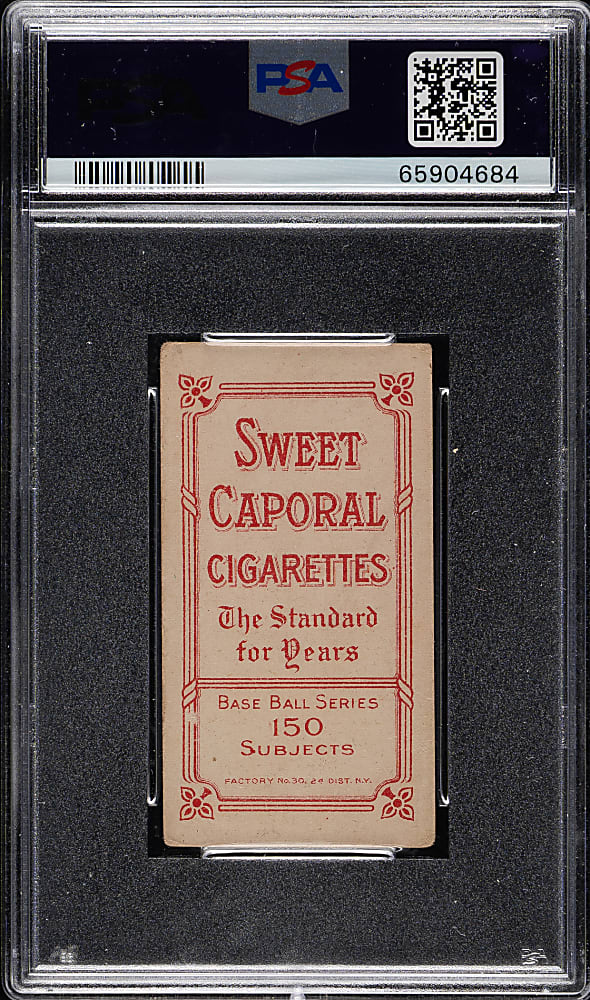 1909-1911 T206 White Border Ed Cicotte PSA GOOD+ 2.5