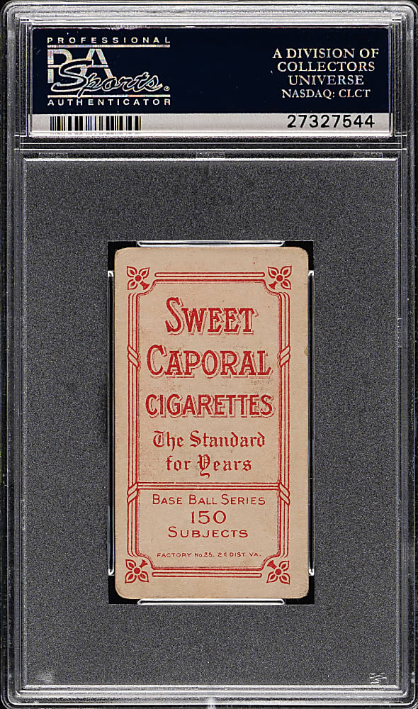 1909-1911 T206 White Border Vic Willis Portrait PSA GOOD 2