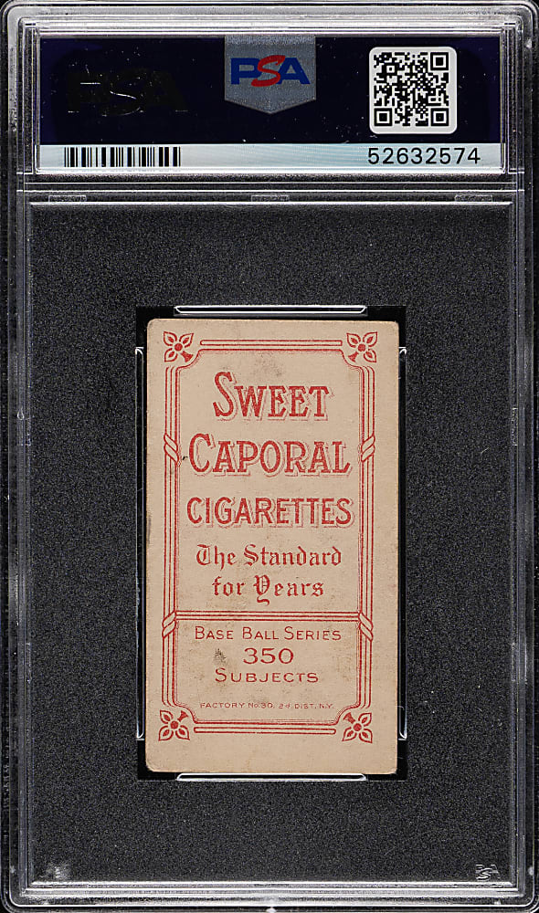 1909-1911 T206 White Border Addie Joss Portrait PSA FAIR 1.5