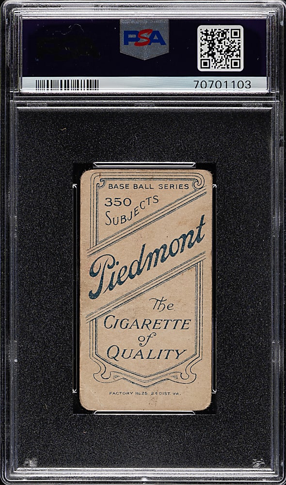 1909-1911 T206 White Border Rube Marquard Portrait PSA POOR 1