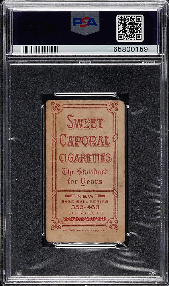 1909-1911 T206 White Border Home Run Baker PSA POOR 1