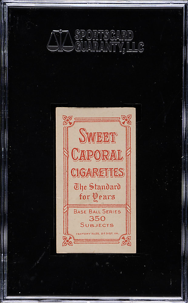 1909-1911 T206 White Border George Brown Washington SGC FAIR 20