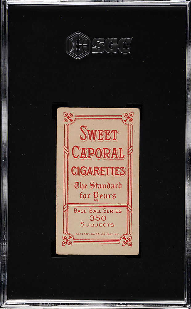 1909-1911 T206 White Border Jake Beckley SGC GOOD+ 2.5