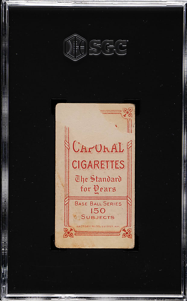 1909-1911 T206 White Border Nap Lajoie Portrait SGC POOR 1