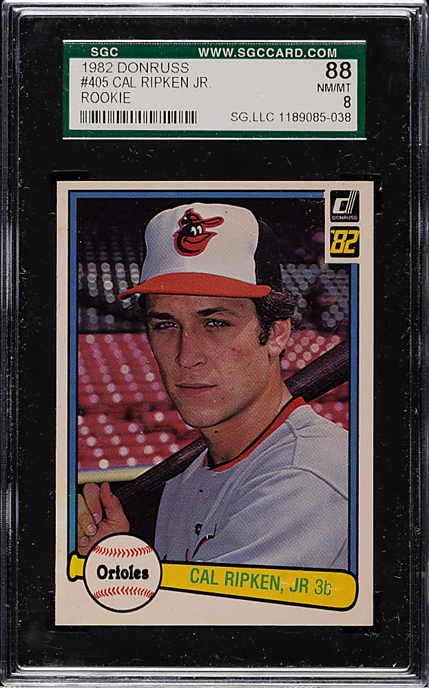 1982 Donruss #405 Cal Ripken Jr. Rookie SGC NM/MT 88