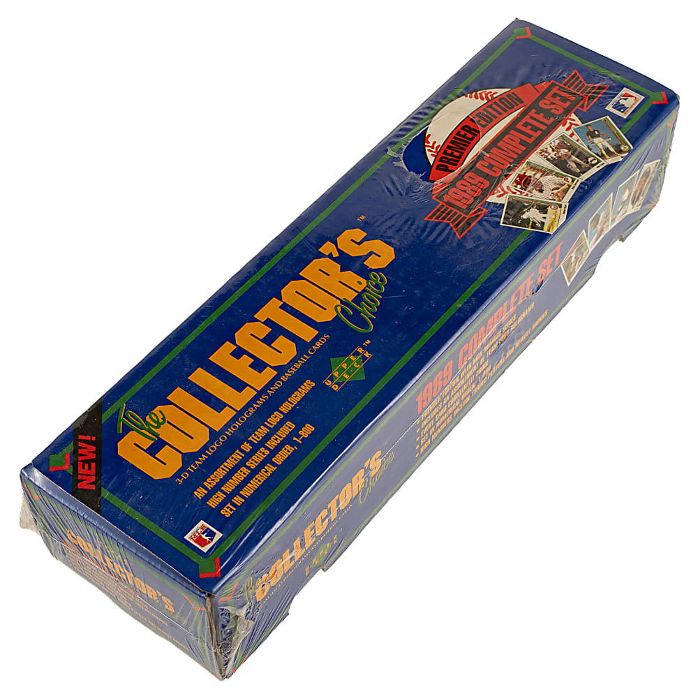 1989 Upper Deck Factory-Sealed Unopened Set (800 Cards)