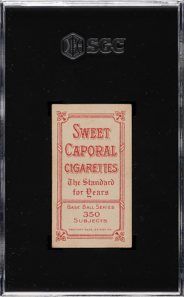 1909-1911 T206 White Border Jack Barry SGC EX 5