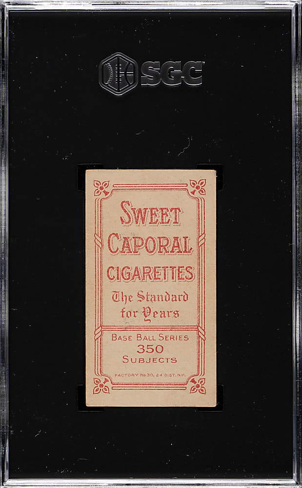 1909-1911 T206 White Border Ginger Beaumont SGC VG/EX 4