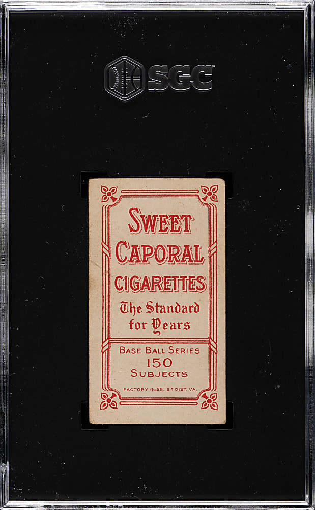 1909-1911 T206 White Border John McGraw Portrait No Cap SGC VG 3