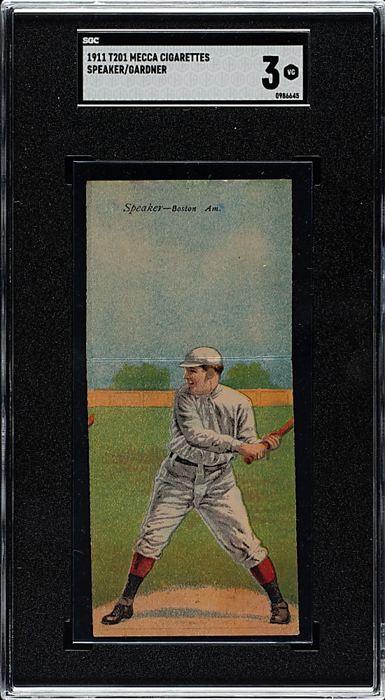 1911 T201 Mecca Double Folder Tris Speaker/Gardner SGC VG 3