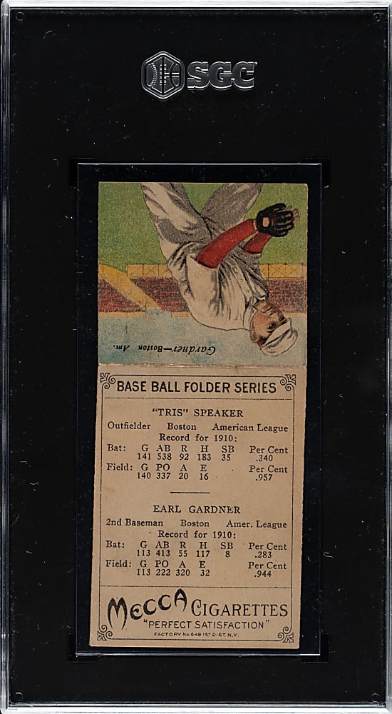 1911 T201 Mecca Double Folder Tris Speaker/Gardner SGC VG 3