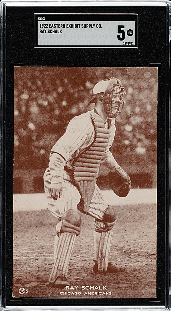 1922 Eastern Exhibit Supply Co. Ray Schalk SGC EX 5