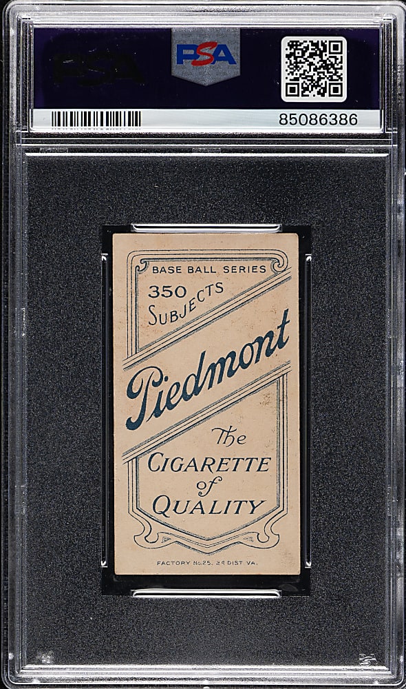 1909-1911 T206 White Border Cy Barger PSA EX 5