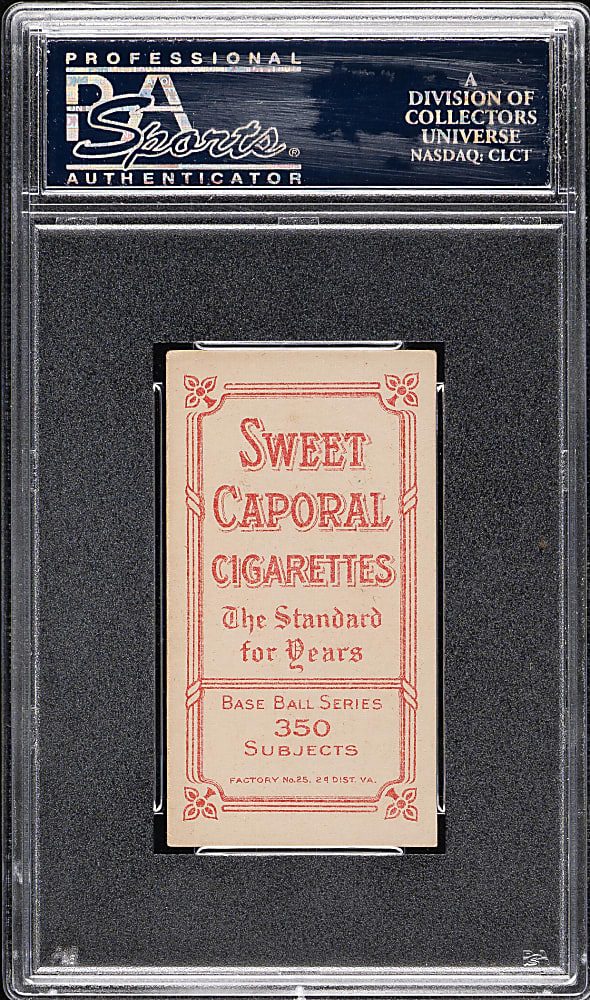 1909-1911 T206 White Border Charlie Rhodes PSA EX 5
