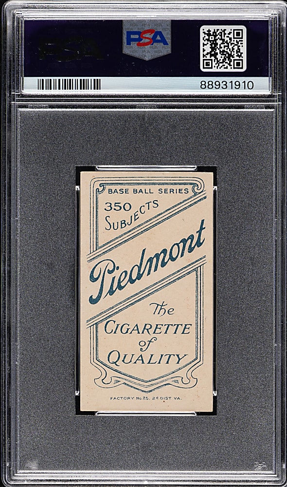 1909-1911 T206 White Border Joe Dunn PSA EX 5