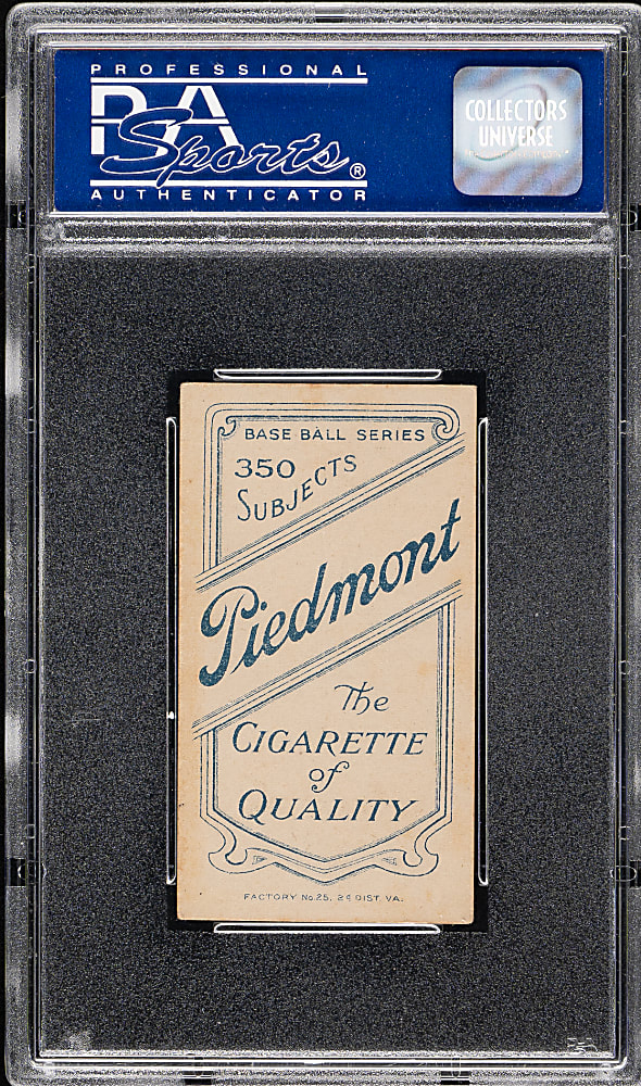 1909-1911 T206 White Border Jack Warhop PSA EX 5