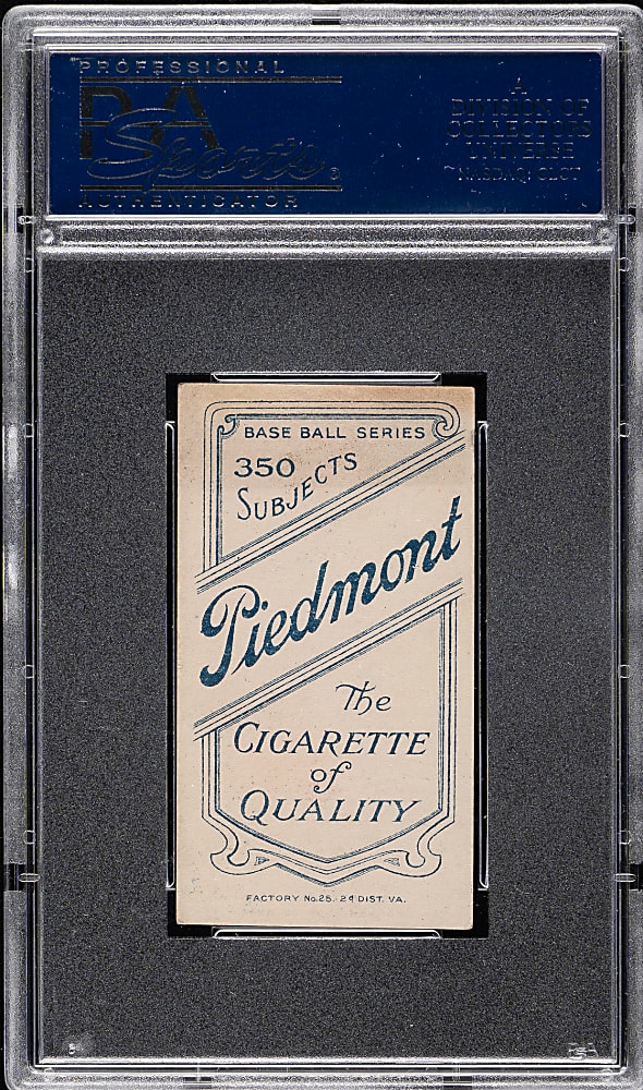1909-1911 T206 White Border Jack Quinn PSA EX 5
