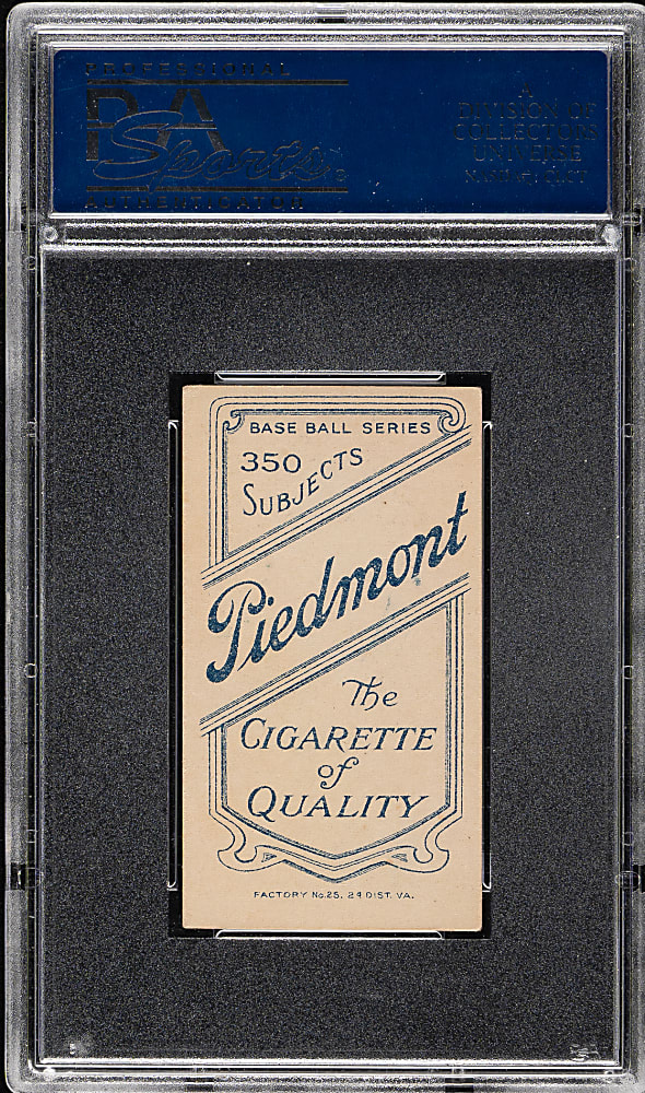 1909-1911 T206 White Border Bunk Congalton PSA EX 5
