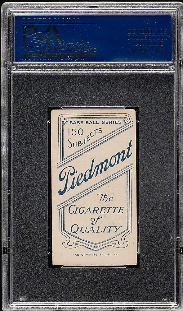 1909-1911 T206 White Border Frank Smith Chicago, F. Smith on Front PSA VG-EX+ 4.5