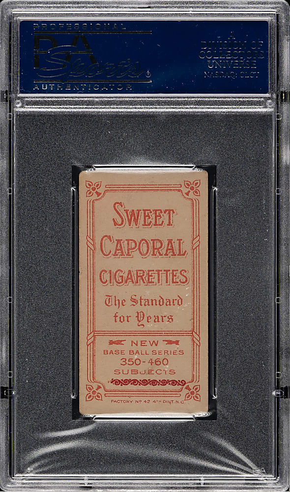1909-1911 T206 White Border Rube Oldring Batting PSA VG-EX 4