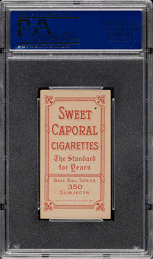 1909-1911 T206 White Border Ray Demmitt New York PSA VG-EX 4