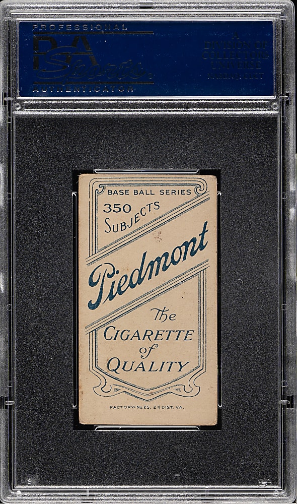 1909-1911 T206 White Border Danny Hoffman PSA VG-EX 4