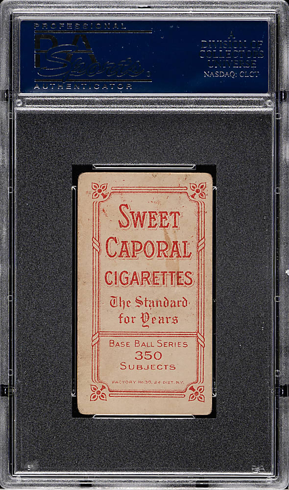 1909-1911 T206 White Border Ted Easterly PSA VG 3