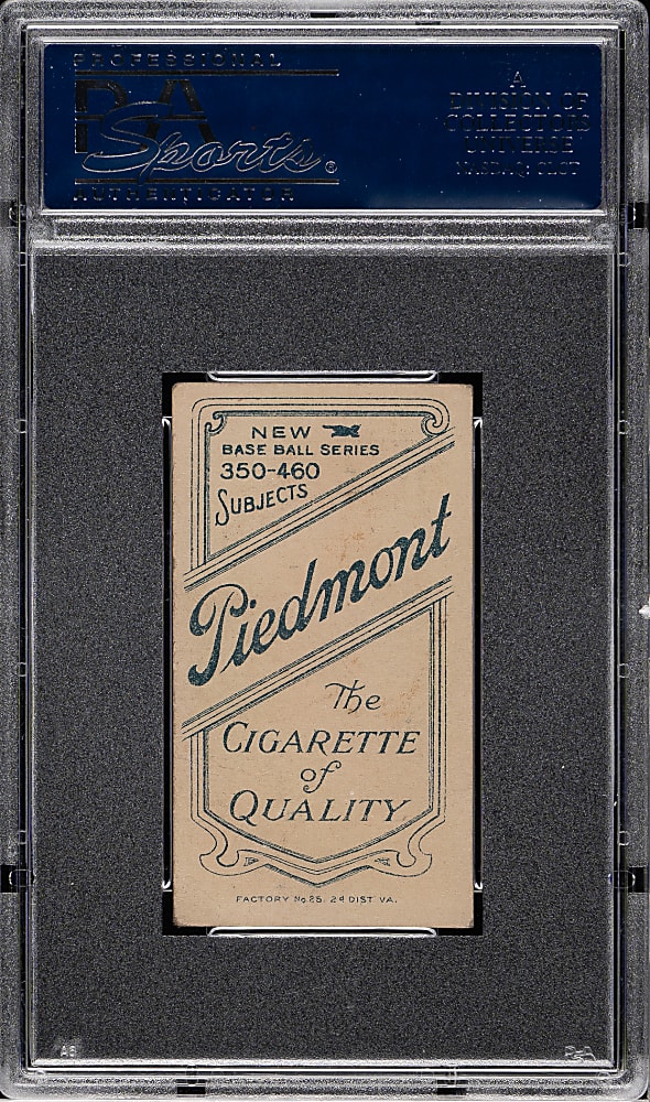 1909-1911 T206 White Border Hugh Duffy PSA VG 3