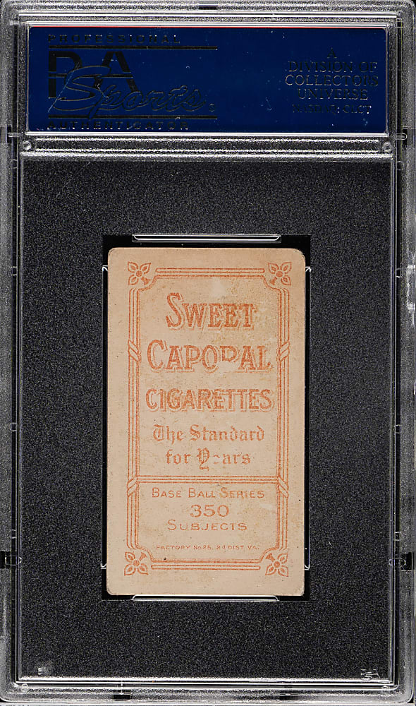 1909-1911 T206 White Border Clark Griffith Batting PSA VG 3