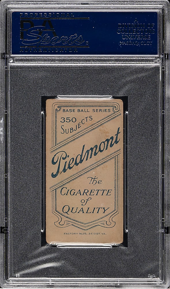 1909-1911 T206 White Border Boss Schmidt Portrait PSA GOOD 2