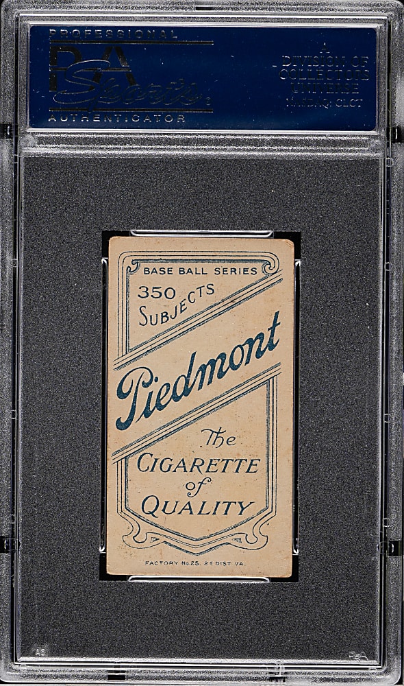 1909-1911 T206 White Border Lou Fiene Portrait PSA GOOD 2